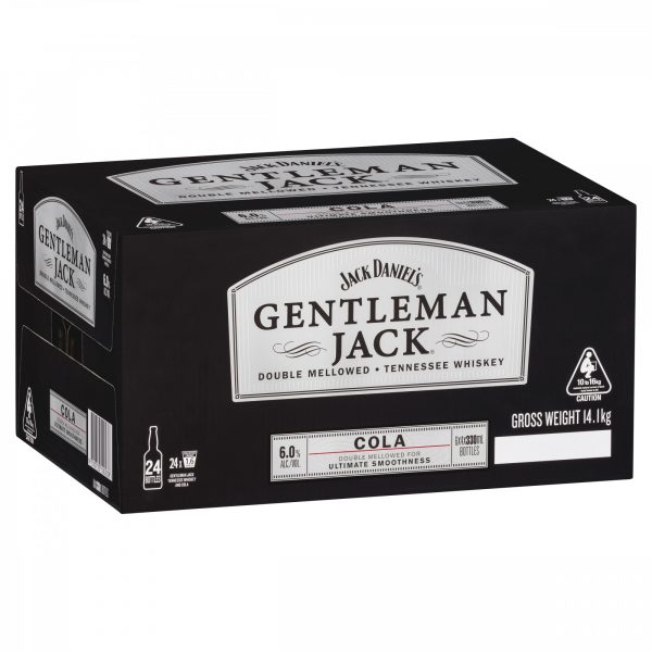 Jack Daniels Gentleman Jack & Cola Btls 330ml - Image 3